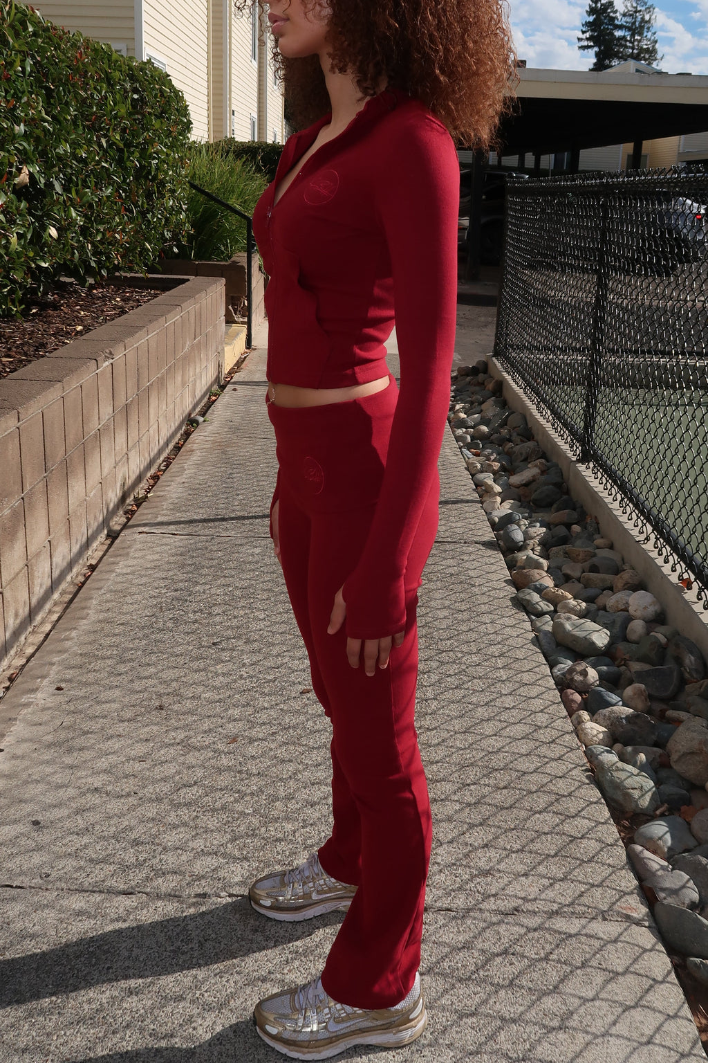 Cranberry Red Pants