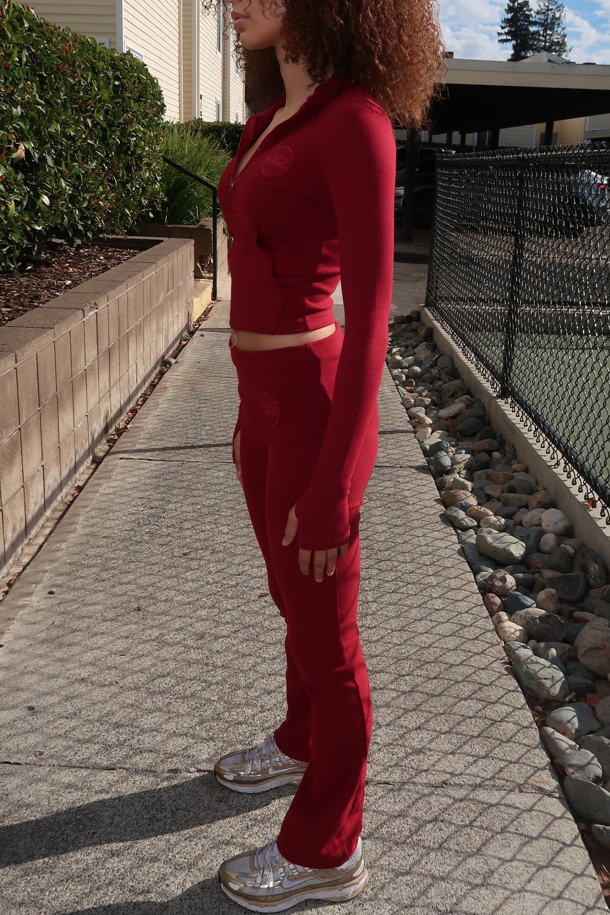 Cranberry Red Pants