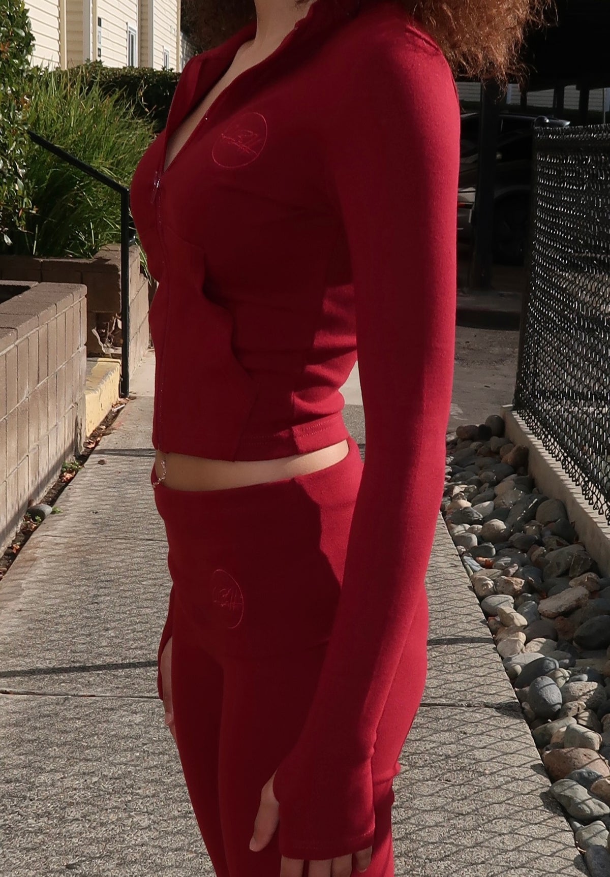 Cranberry Red Jacket