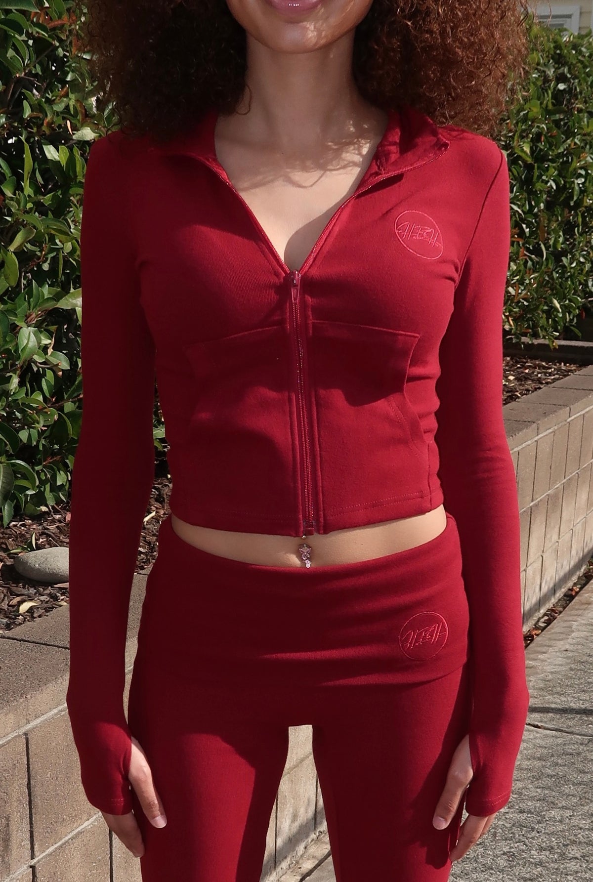 Cranberry Red Jacket